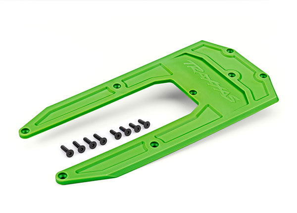 TRA9623G 9623G Aluminum Chassis Skidplate, Green