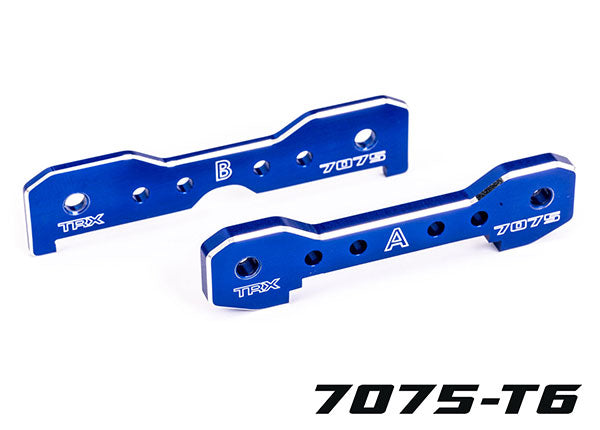 TRA9629 9629 Aluminum Front Tie Bars, Blue