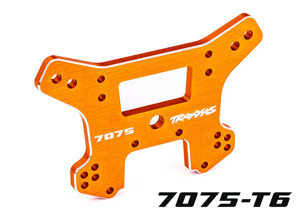 TRA9639T 9639T Aluminum Front Shock Tower, Orange