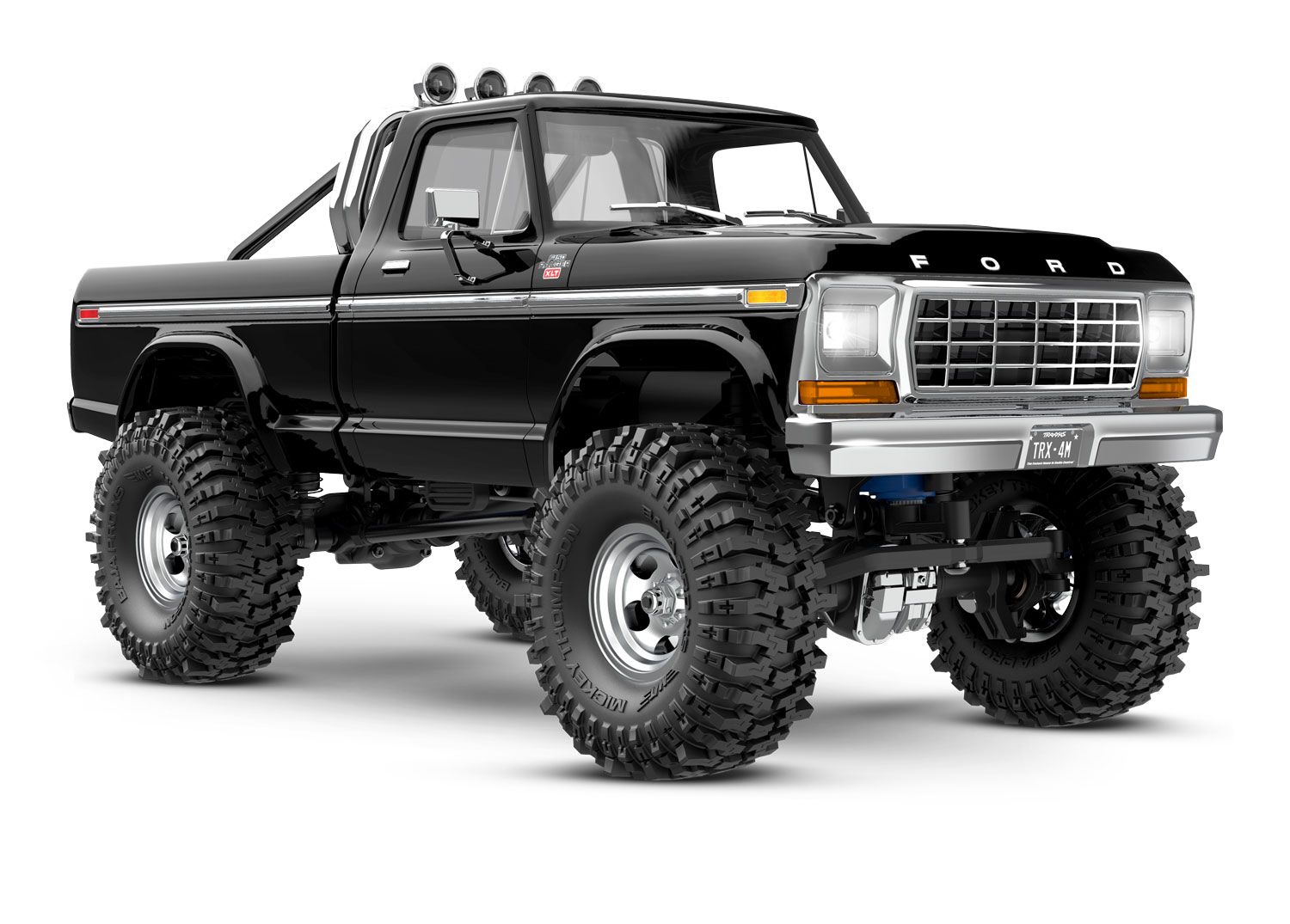 TRA97044-1-BLK 97044-1-BLK TRX-4M Ford F-150 Ranger XLT 1/18 4X4 Crawler RTR, Black