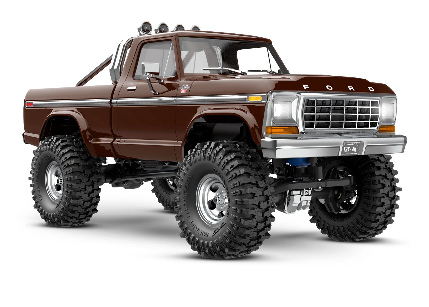 TRA97044-1-BRWN 97044-1-BRWN TRX-4M Ford F-150 Ranger XLT 1/18 4X4 Crawler RTR, Brown