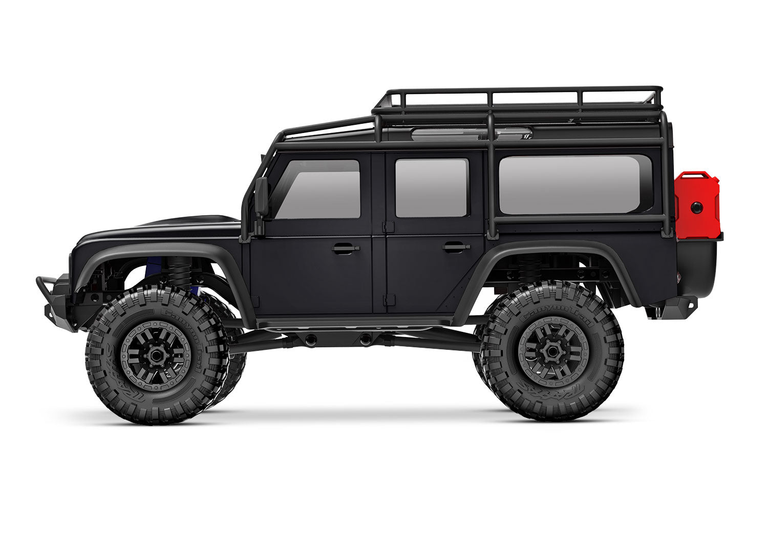 TRX-4M Land Rover Defender 1/18 4X4 Crawler RTR, Black