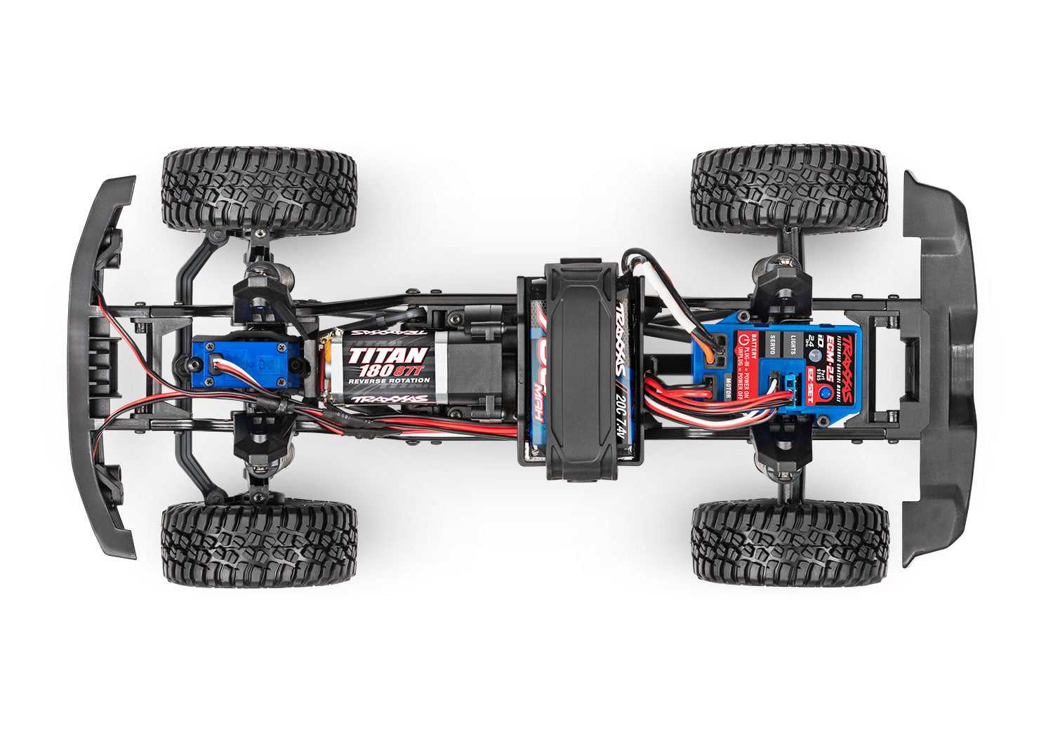 TRX-4M Ford Bronco 1/18 4X4 Crawler RTR, Blue