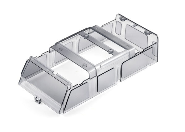 TRA9725 9725 Clear Windows Body for TRx-4m/Land Rover/Defender