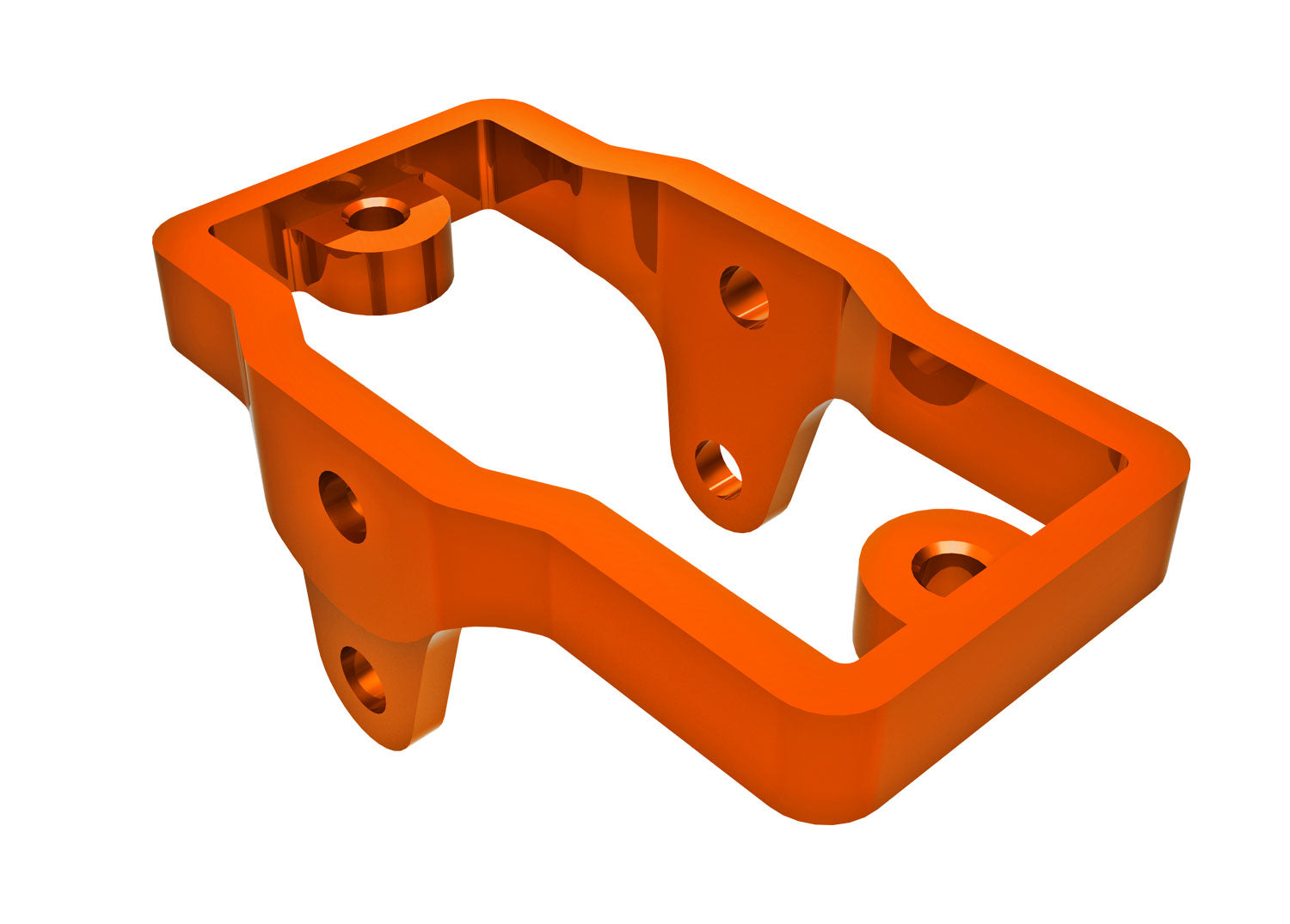 TRA9739-ORNG 9739-ORNG Aluminum Steering Servo Mount, Orange