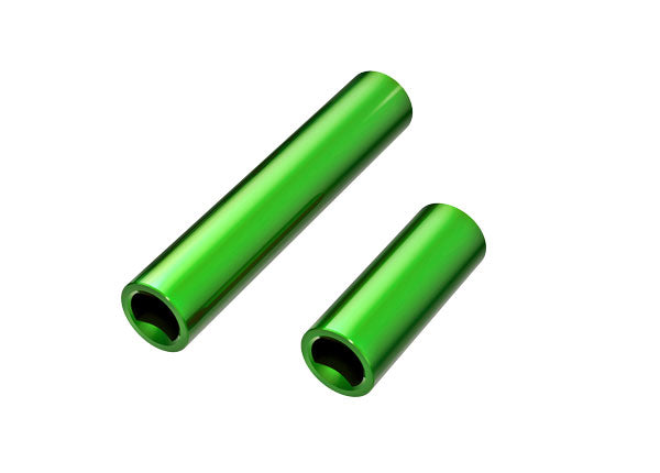 TRA9752-GRN 9752-GRN Center F&R Aluminum Female Driveshafts, Green