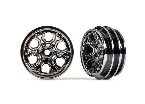 TRA9770-BLKCR 9770-BLKCR 1.0" Wheels, Black Chrome
