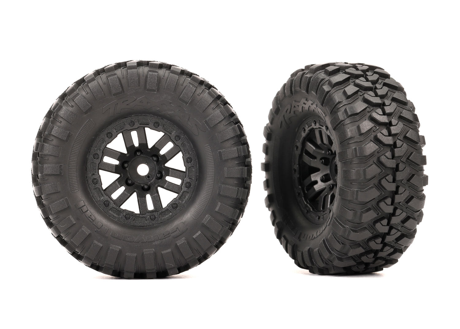 TRA9773 9773 2.2x1.0" Canyon Trail Tires & Wheels, Black