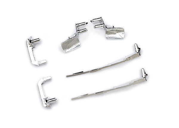 TRA9817 9817 Left & Right Door Handles, Chrome