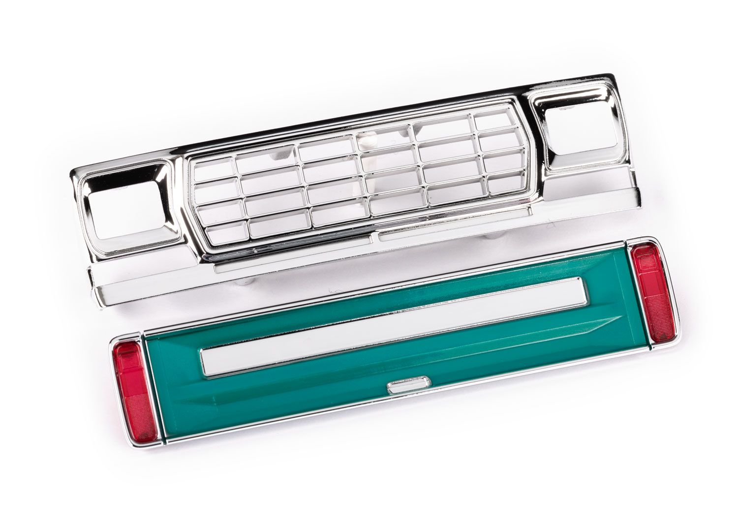 TRA9819-GRN 9819-GRN Front Grille & Tailgate Panel, Green