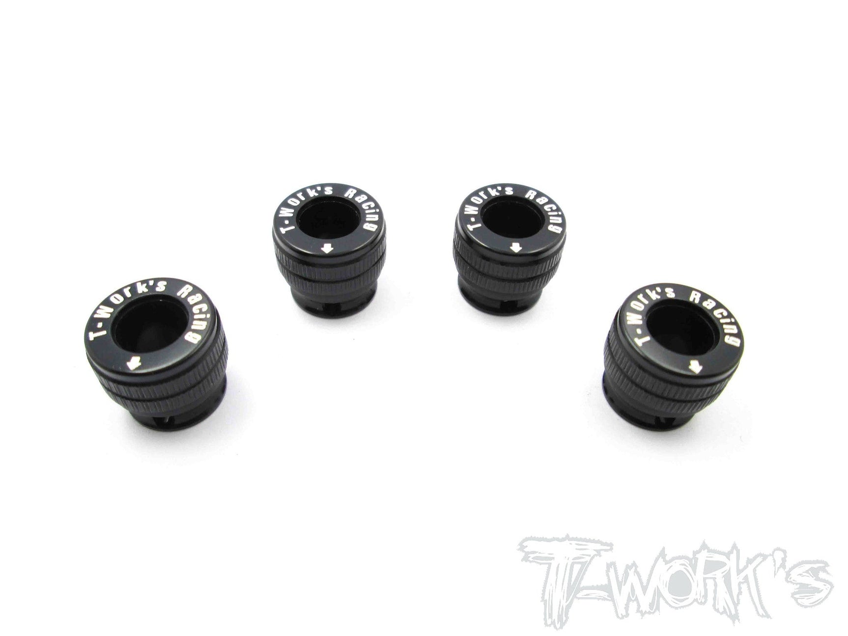 TWKTE-110R TE-110R Aluminum Body Height Adjuster (4), Red