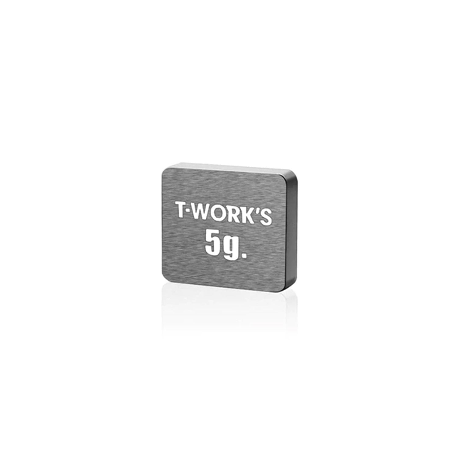 TWKTE-207-F TE-207-F Tungsten Balance Weight, 5g (11x9.9x2.5mm)