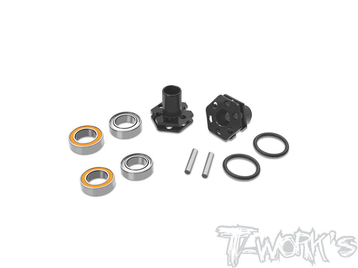 TWKTE-231-TC8 TE-231-TC8 Associated TC8 Wheel Hub Axle/Hex (2)