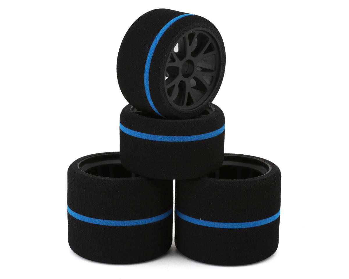 XCE-3015 XCE-3015 Excelerate Blue Spec Pre-Glued 1/12 Tires (4)