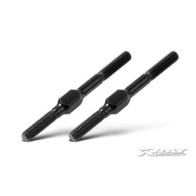 XRA302612 302612 Aluminum Turnbuckle, M3 x 39mm (2)