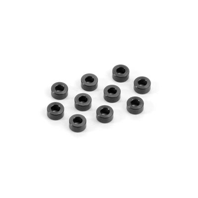 XRA303125-K 303125-K Aluminum Shim, 3x6x3.0mm, Black