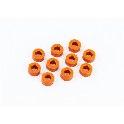 XRA303125-O 303125-O Aluminum Shim, 3x6x1.0mm, Orange