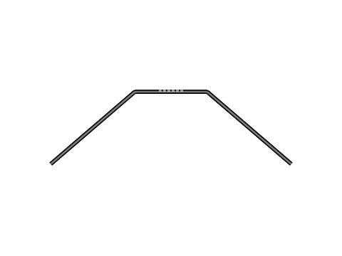 XRA323496 323496 XB2 Anti-Roll Bar, Rear, Short (1.6mm)