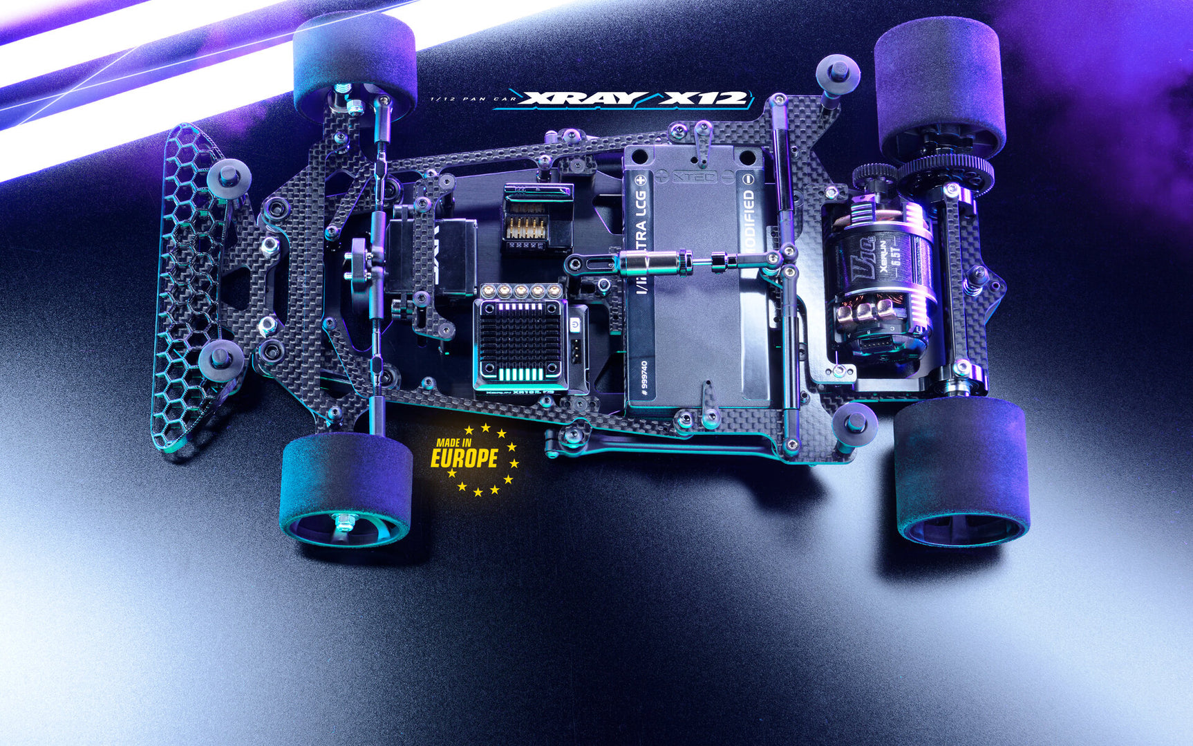 X12'26 1/12 Pan Car Kit