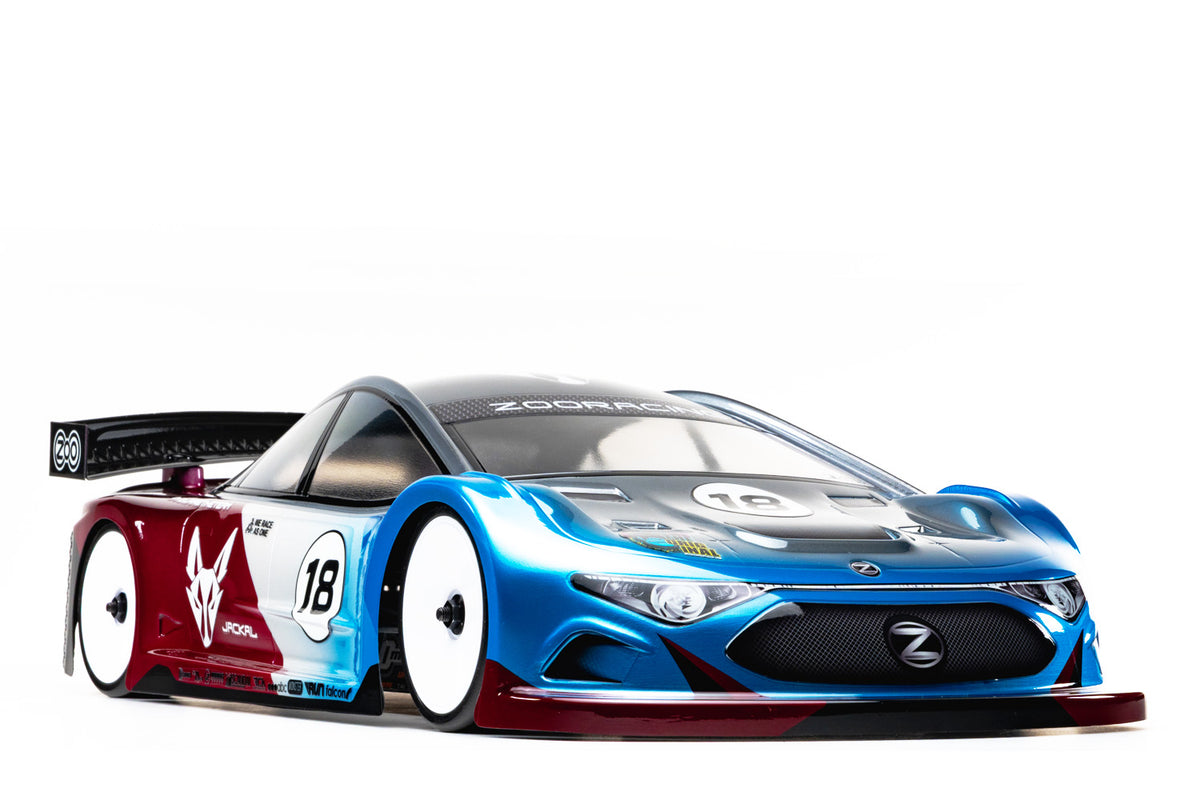 Jackal 1/10 Touring Car Body, 190mm, 0.5mm Ultralight, Clear