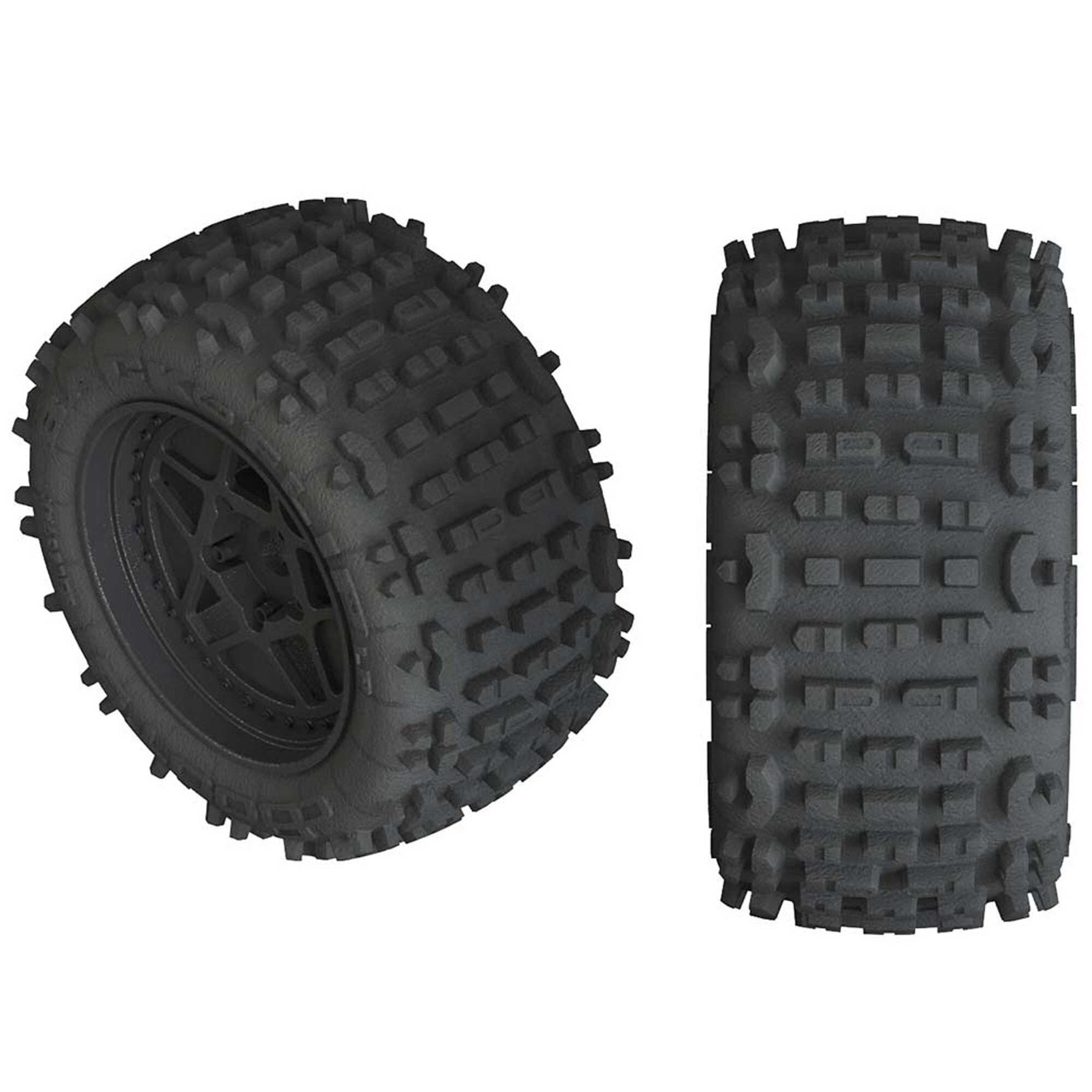 AR550050 AR550050 dBoots Back-Flip LP 3.8 Tires & Wheels, 17mm, Black
