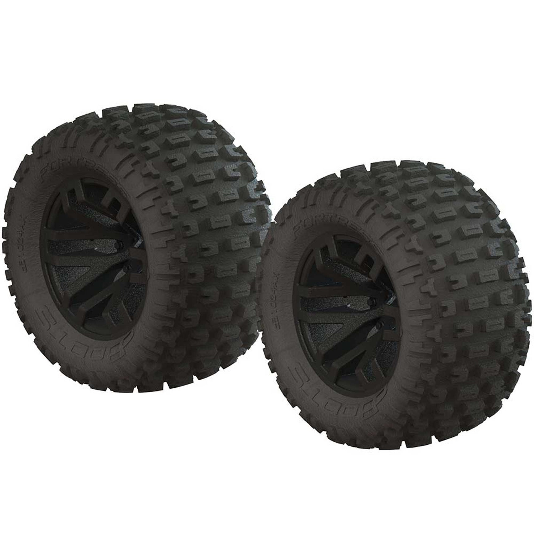 AR550044 AR550044 dBoots Fortress MT 2.2/3.0 Tires & Wheels, 14mm, Black