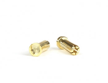 Avid RC AV1092-5LP Gold Battery Bullets, Low Profile, 5mm