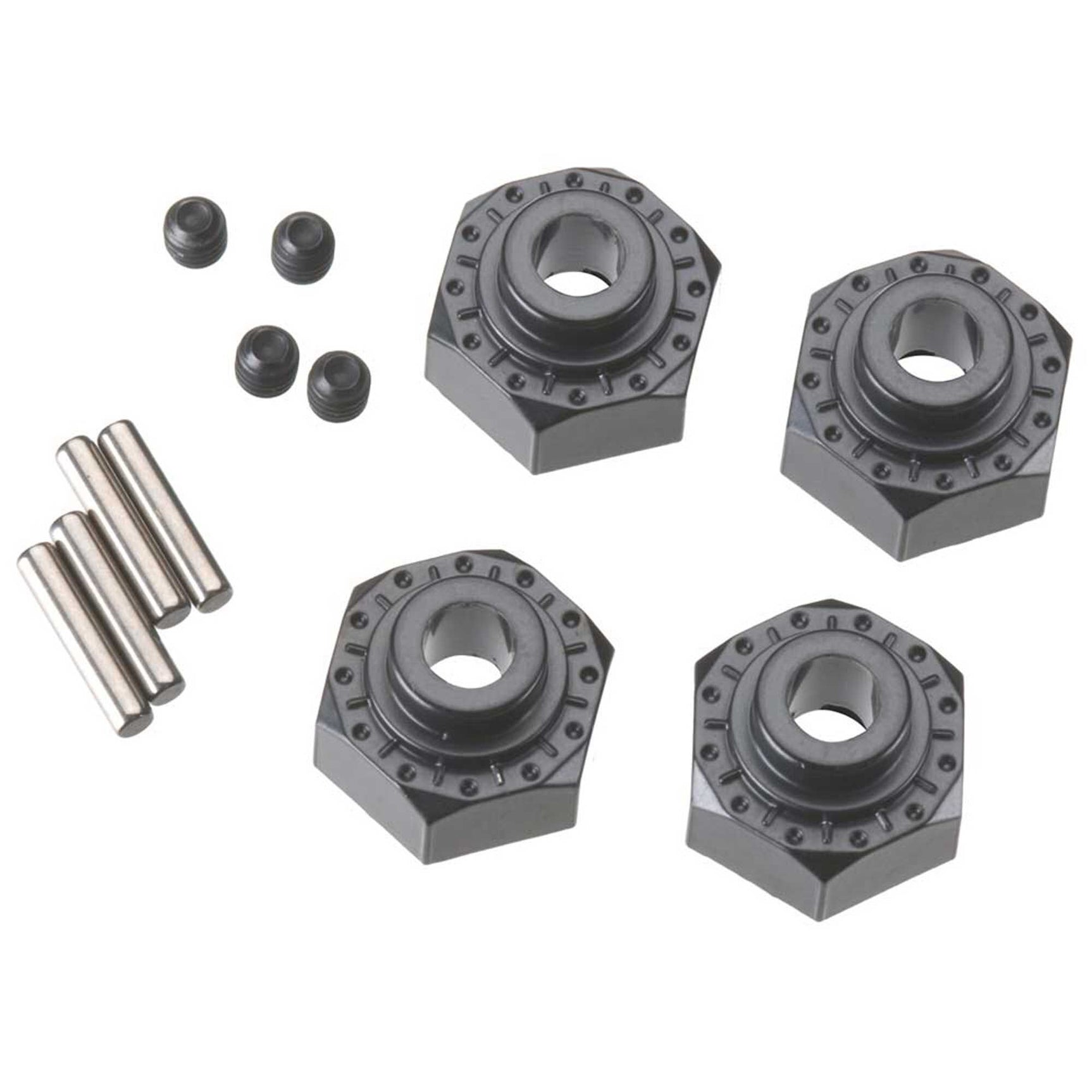 AX30429 AX30429 Aluminum 12mm Hex Hub, Black