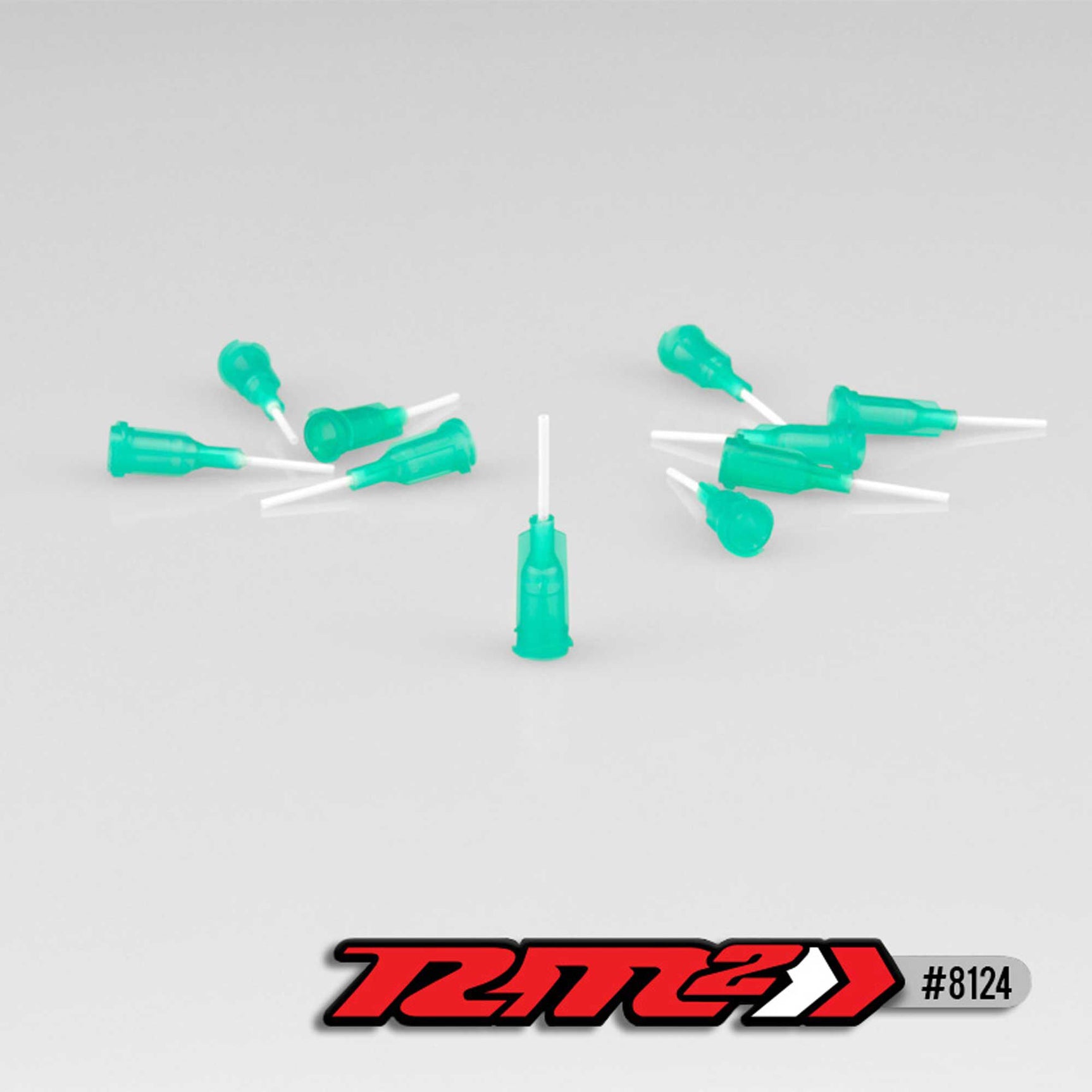 JCO8124 8124 Glue Tip Needles, Medium Bore, Green (10pc)