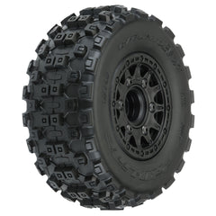 PRO10156-10 10156-10 Badlands MX SC 2.2/3.0" Tires, Raid Black Wheels
