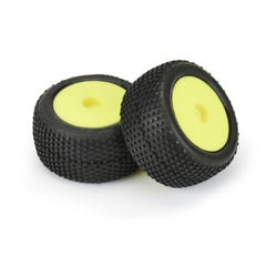 Pro-Line 10177-12 Hole Shot Off-Road Mini-T 2.0 Tires Mounted, Yellow