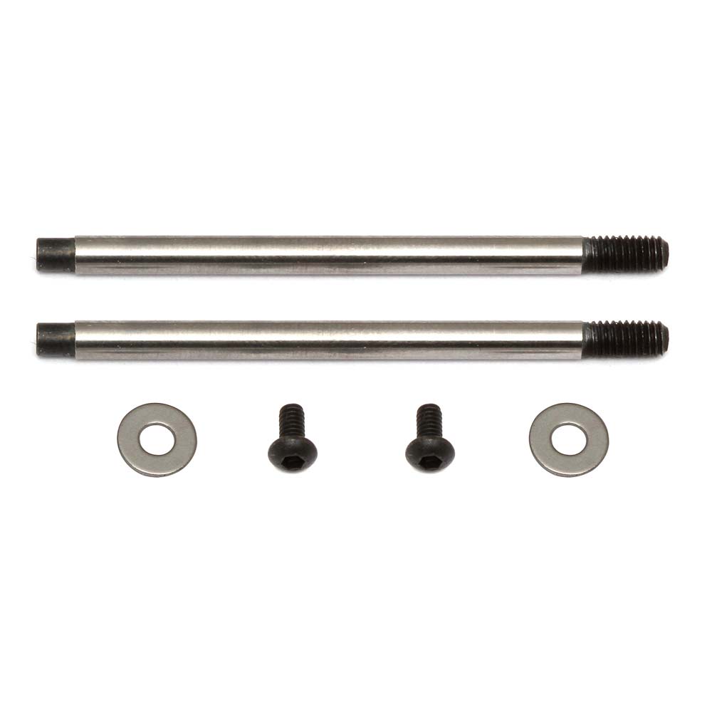 ASC91620 91620 FT 3x27.5 Shock Shafts, V2 Chrome