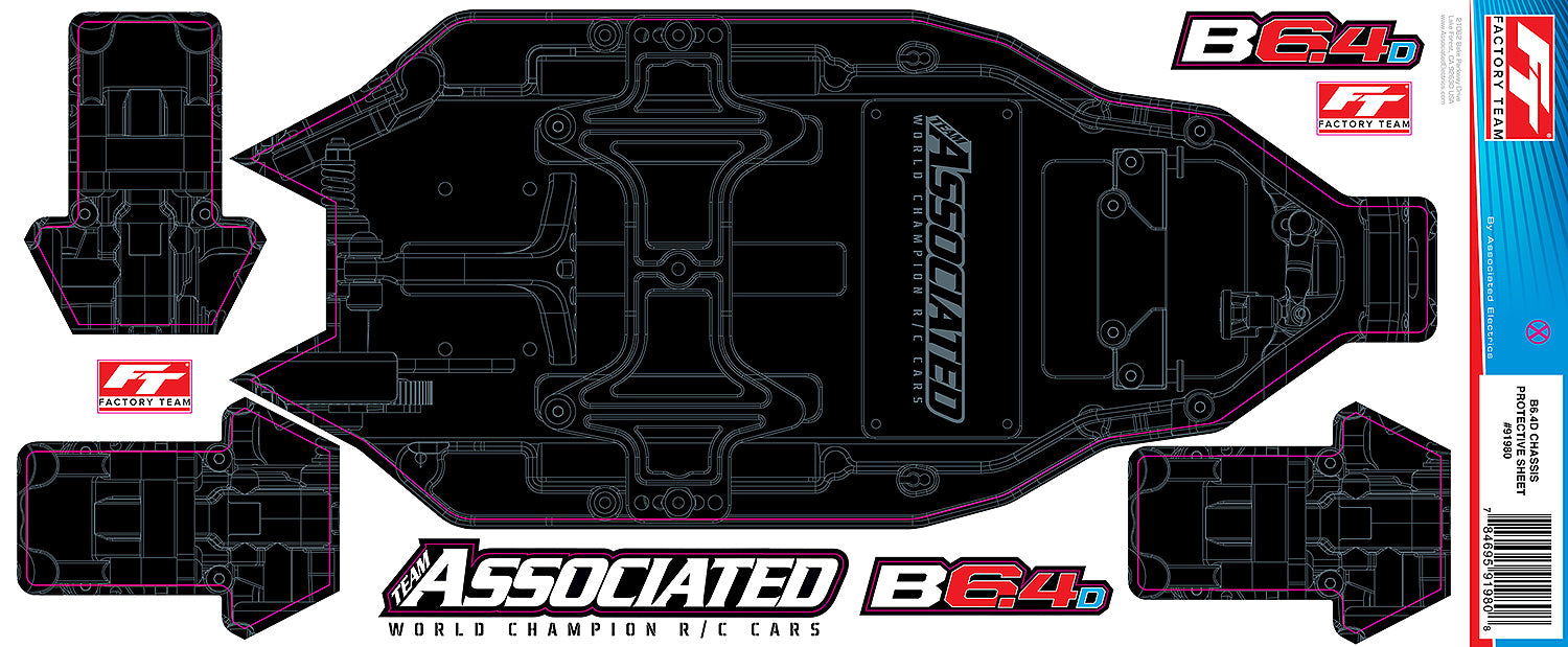 ASC91980 91980 B6.4D FT Chassis Protector