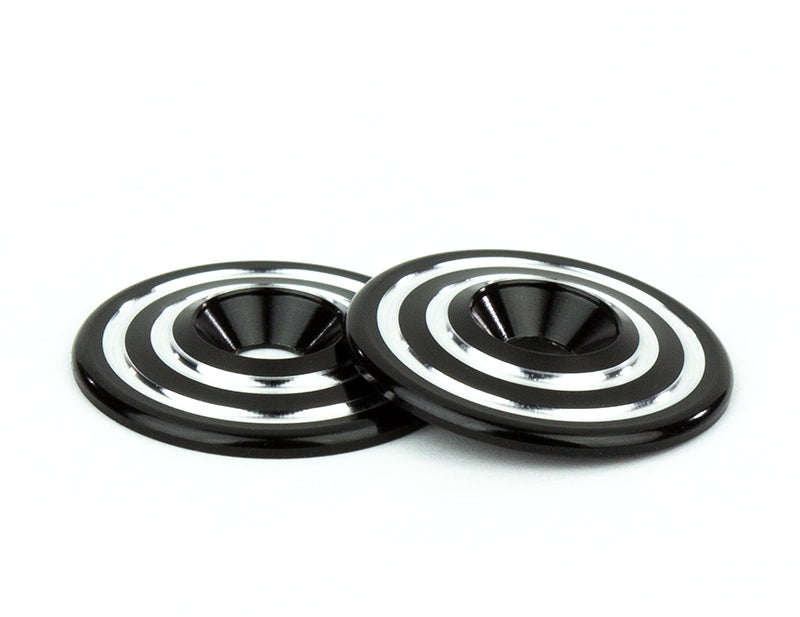 AVDAV10084-BLK AV10084-BLK Ringer Wing Buttons, Black (2)