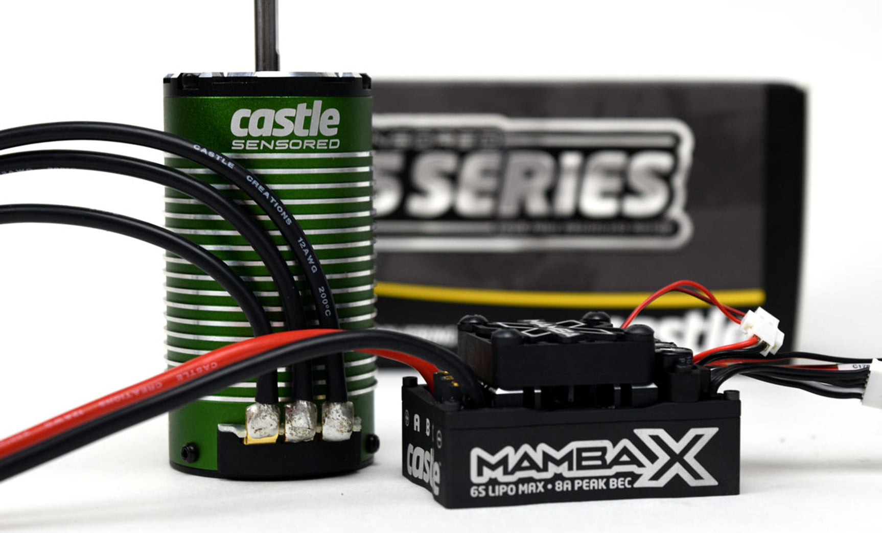 CSE010-0155-05 010-0155-05 Mamba 25.2V Waterproof ESC & 2200KV Motor Combo