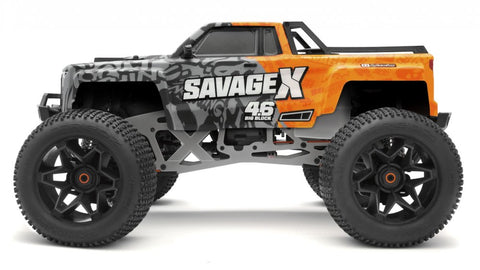 HPI Racing 160100 Savage X 4.6 GT-6 1/8 4WD Nitro Monster Truck