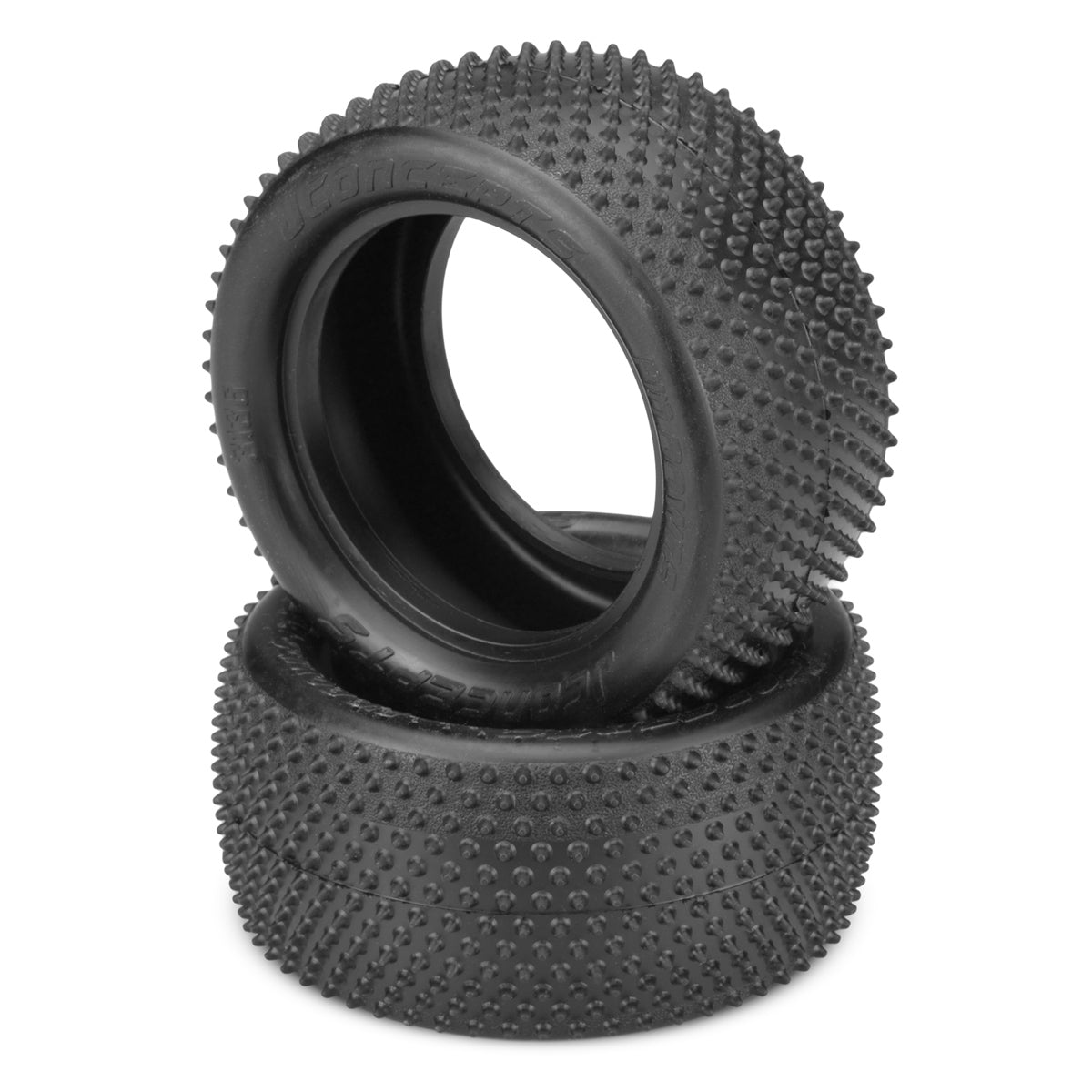 JCO3138-010 3138-010 Pin Downs Medium Soft Front 1/10 4WD Tire, Pink