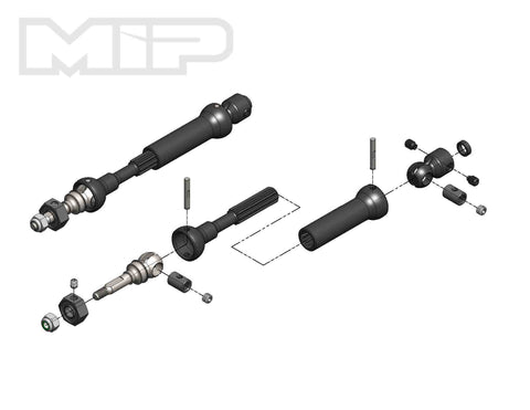 MIP 18150 CVD Drive Kit, Front, Slash/Stampede