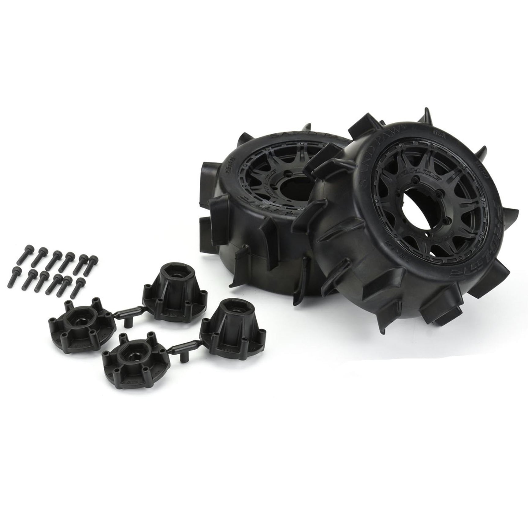 PRO10160-10 10160-10 Sand Paw LP 2.8" Tires, Raid Black 6x30 Wheels