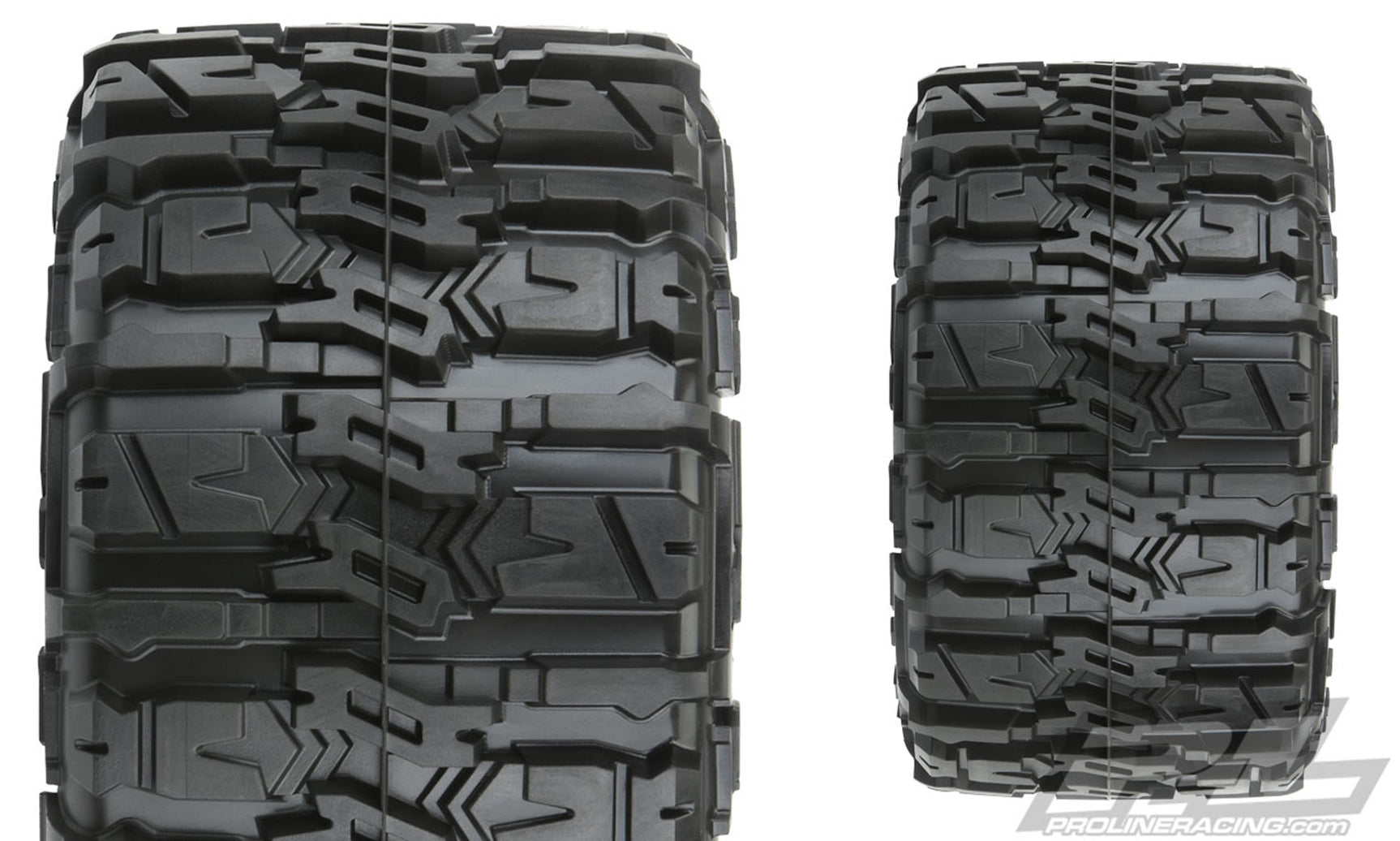 Trencher HP 2.8" Truck Tires, Raid Black Wheels