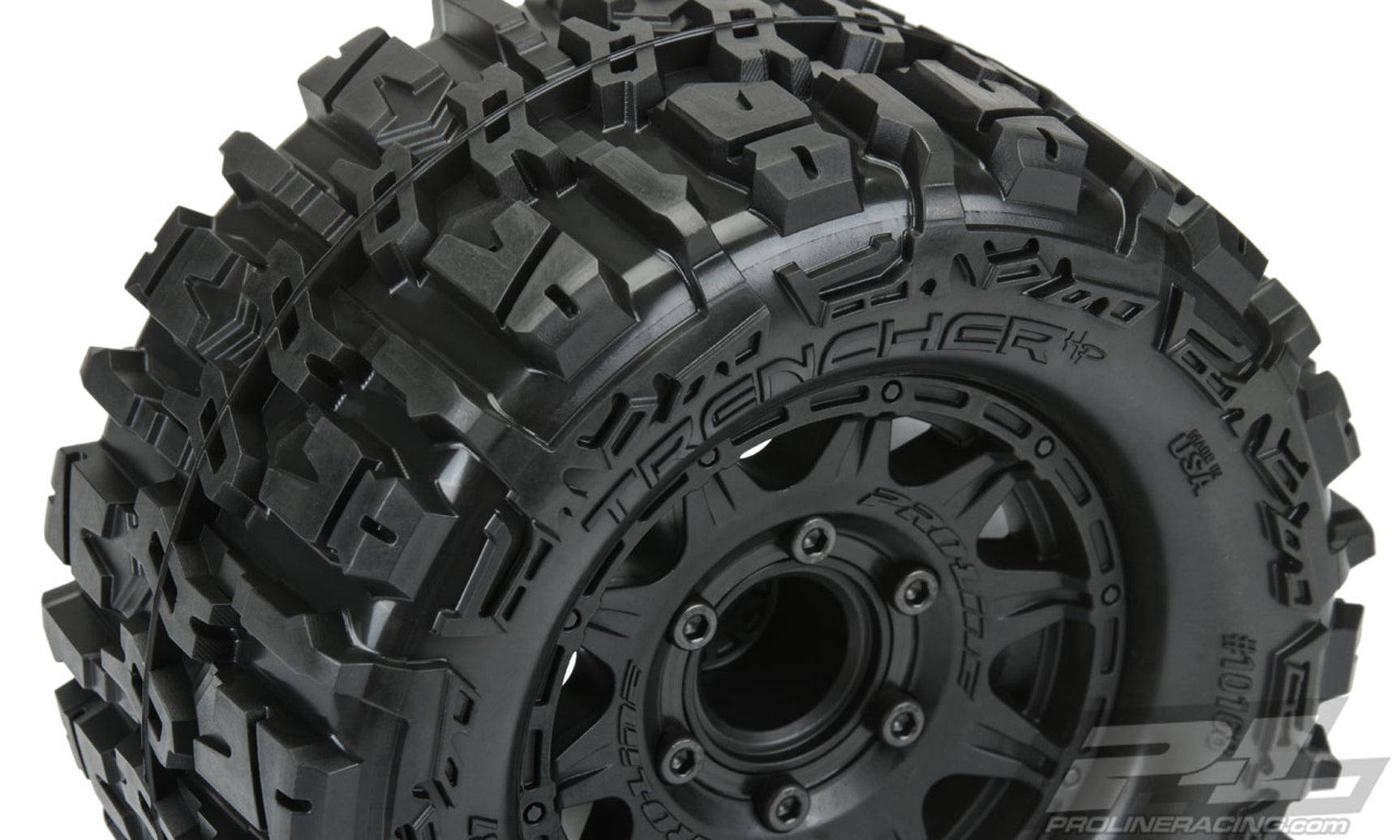 Trencher HP 2.8" Truck Tires, Raid Black Wheels