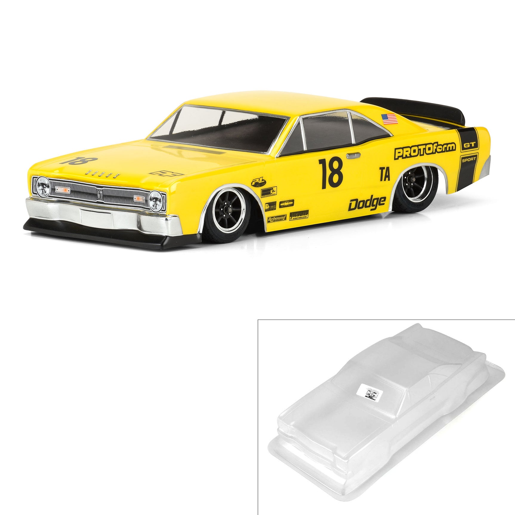 PRO1579-30 1579-30 1967 Dodge Dart 1/10 Touring Car / VTA Body