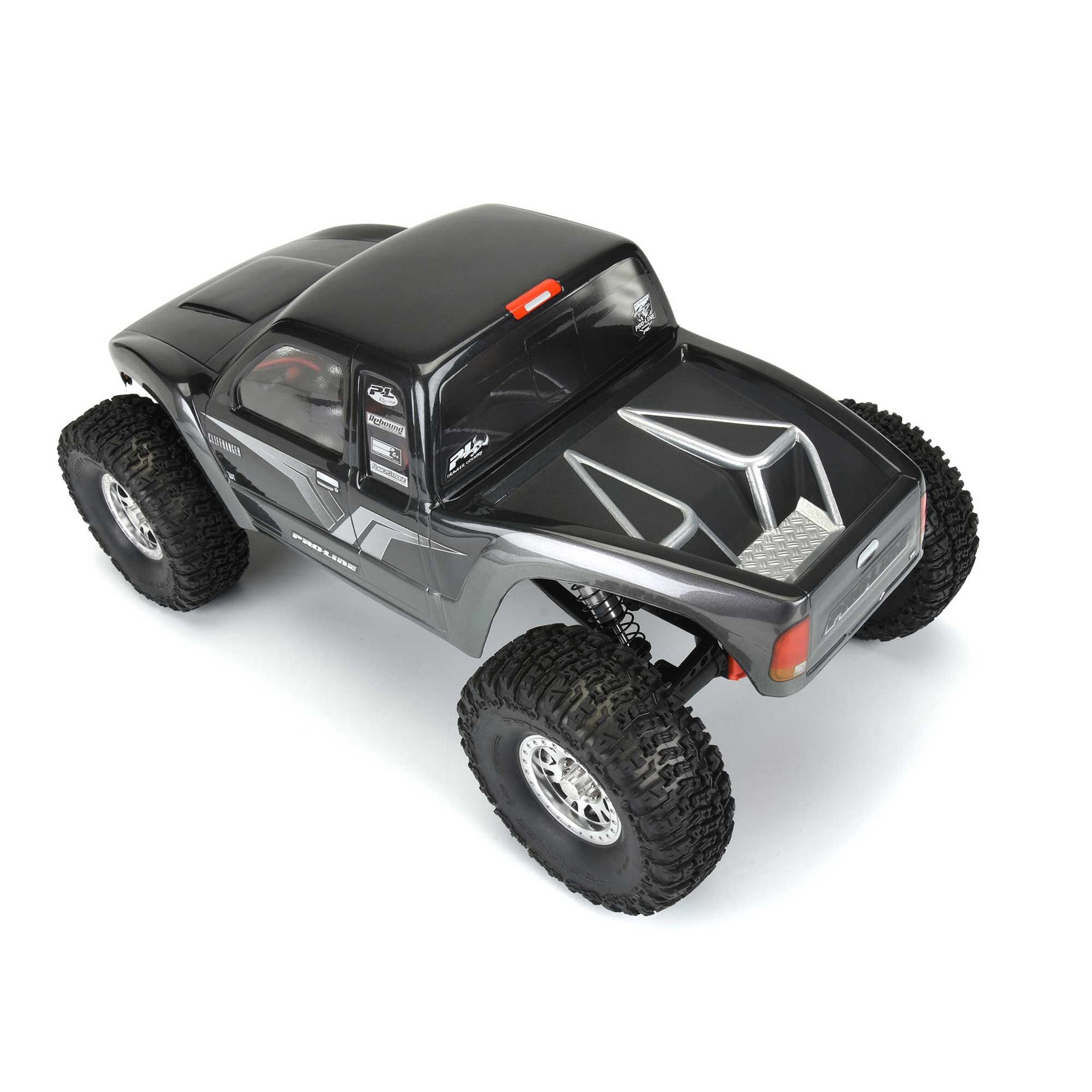 Cliffhanger HP Body, 12.3" WB Crawlers, Clear