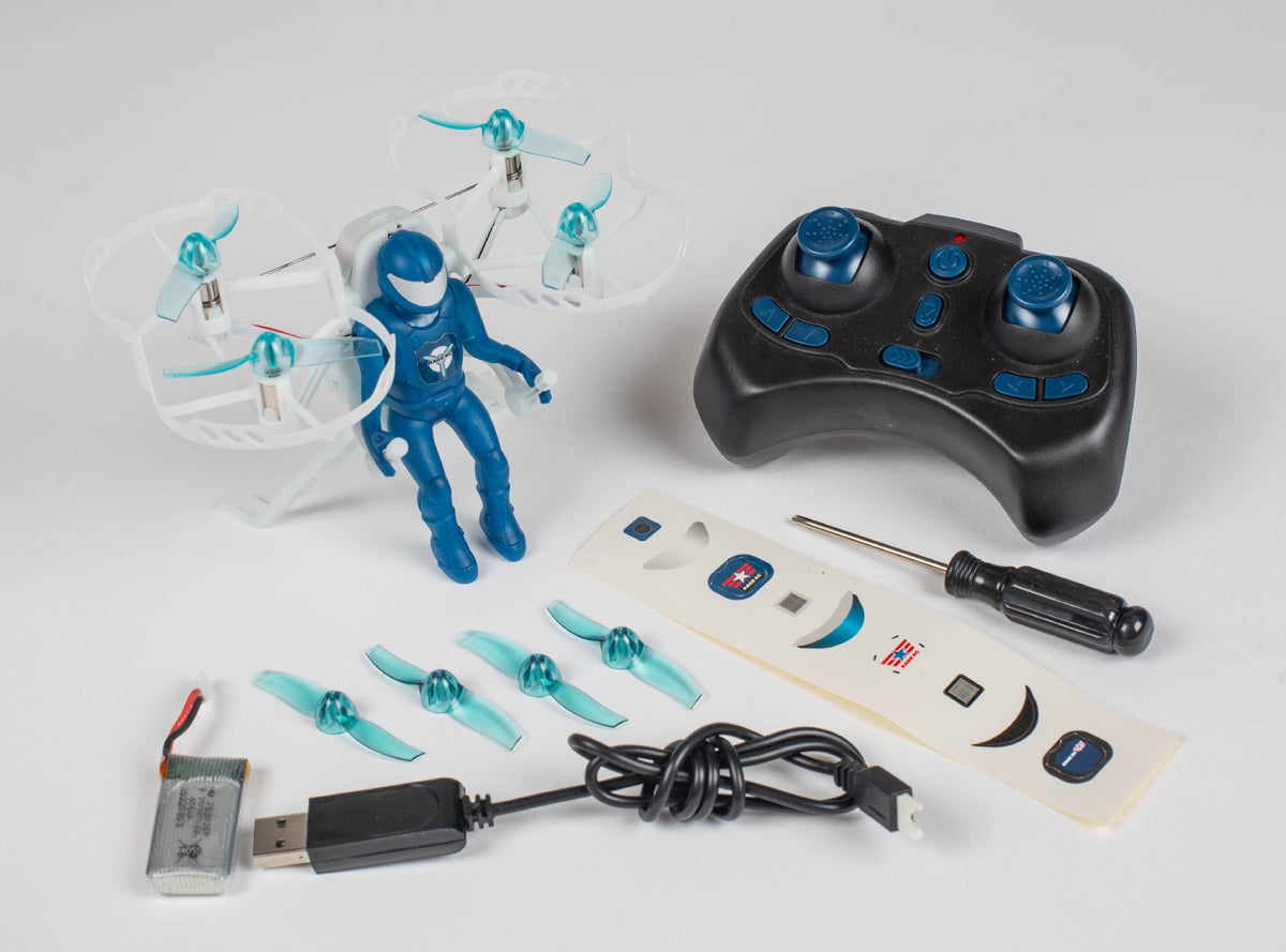 Jetpack Commander XL RTF Quadcopter, Blue