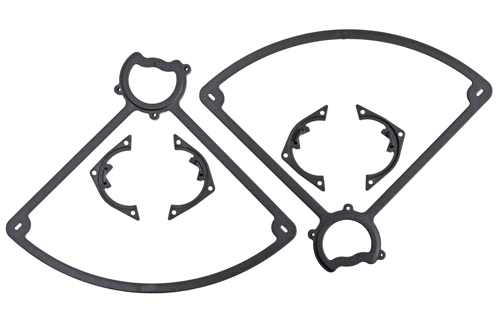 RPM72102 72102 Rear Prop Guards, Black, Vista/Ominus