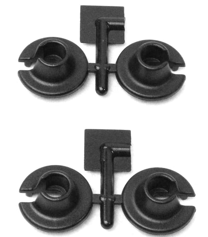 RPM 73152 Lower Spring Cups, Black