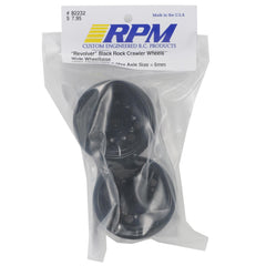 RPM 82232 Revolver Wide Wheelbase Wheel, Black