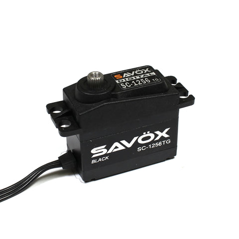 Savox SC1256TG-BE Black Edition Digital Servo 0.15sec / 277oz