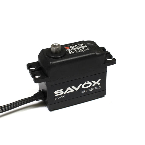 Savox SC1267SG-BE Black Edition High Torque Digital Servo 0.09sec / 277oz