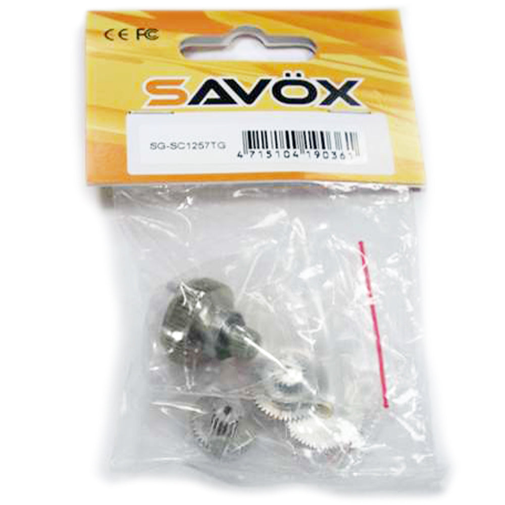 Titanium Servo Gear Set & Bearing